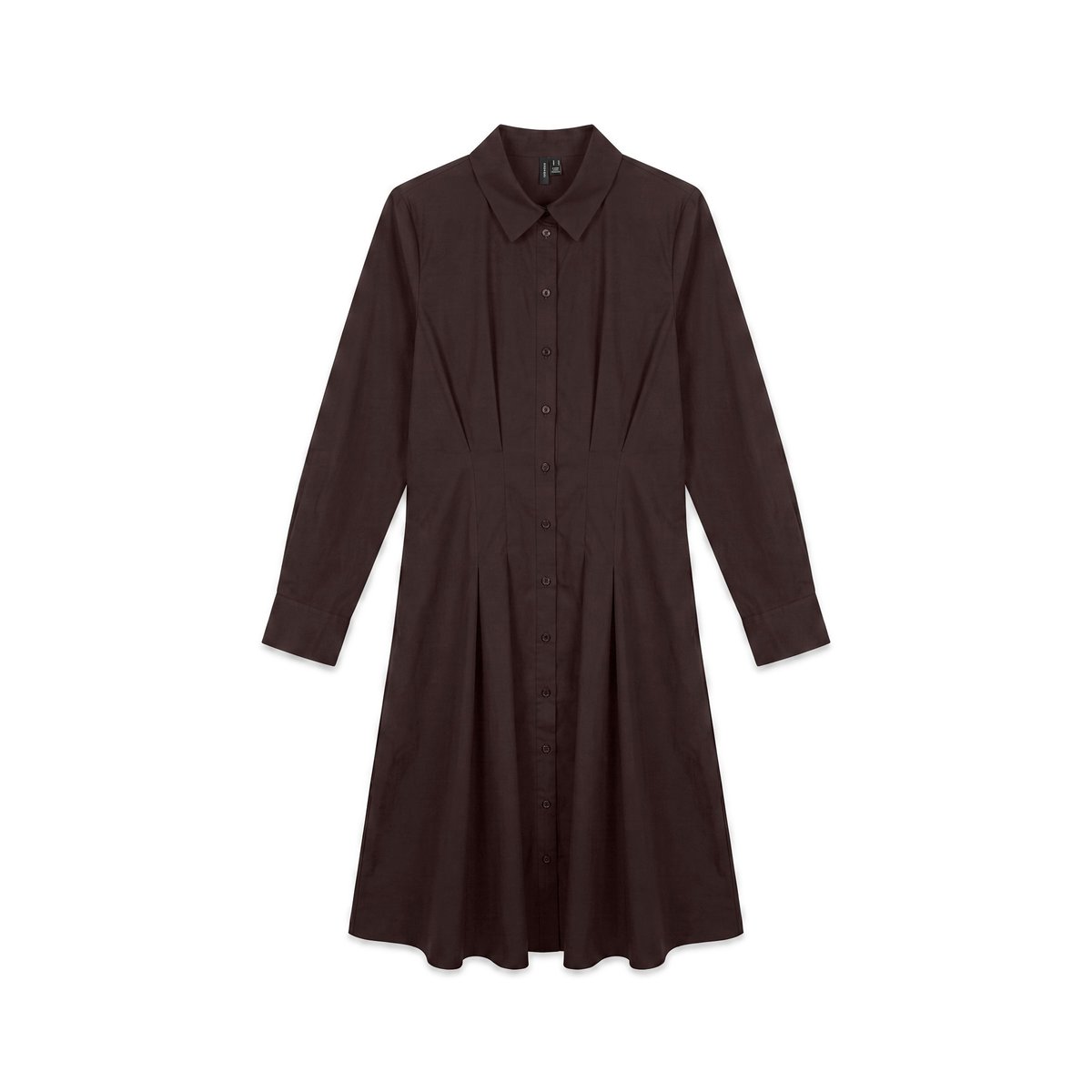 Robe marron - chocolate torte 1, VERO MODA