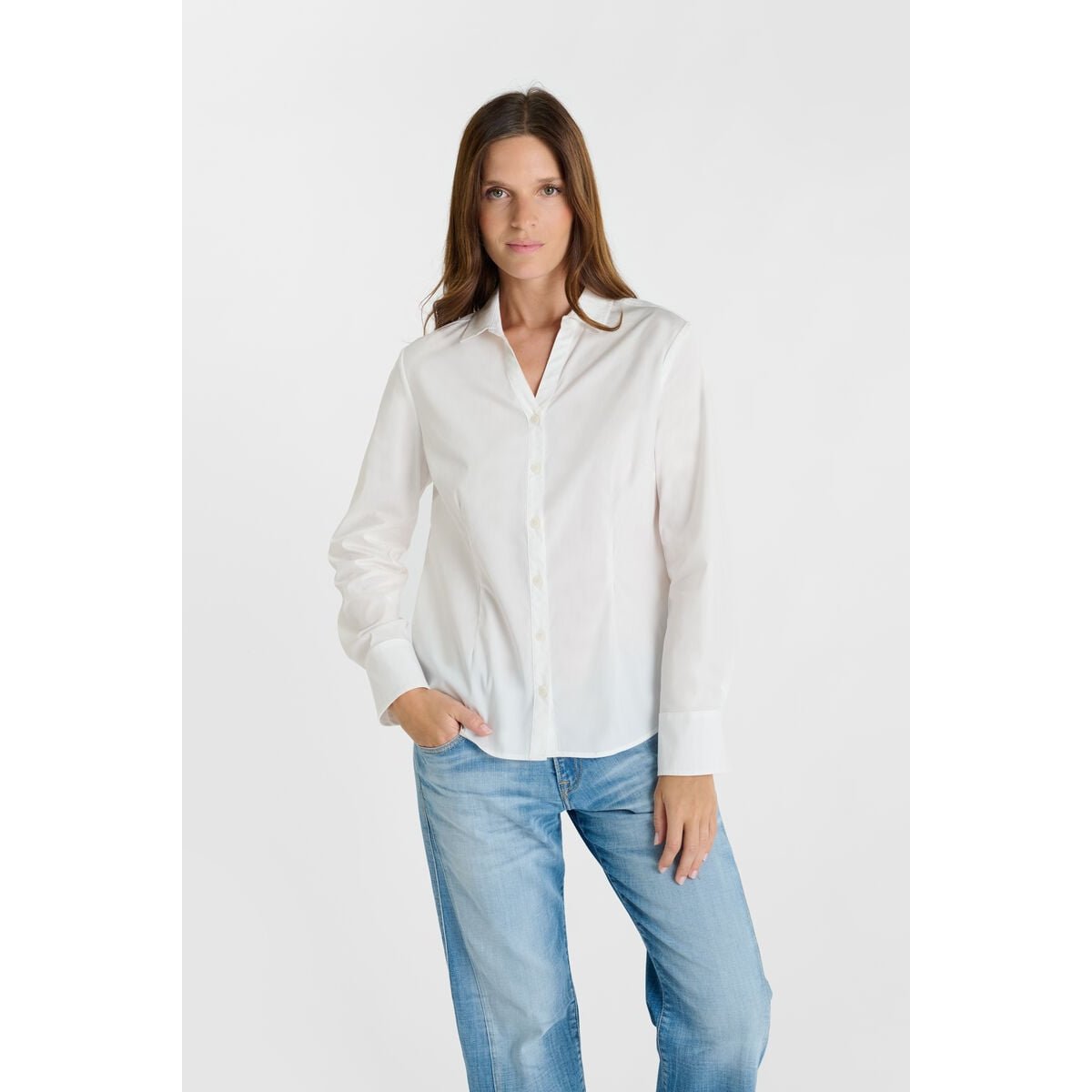 Chemise LUCIOUS white, LE TEMPS DES CERISES