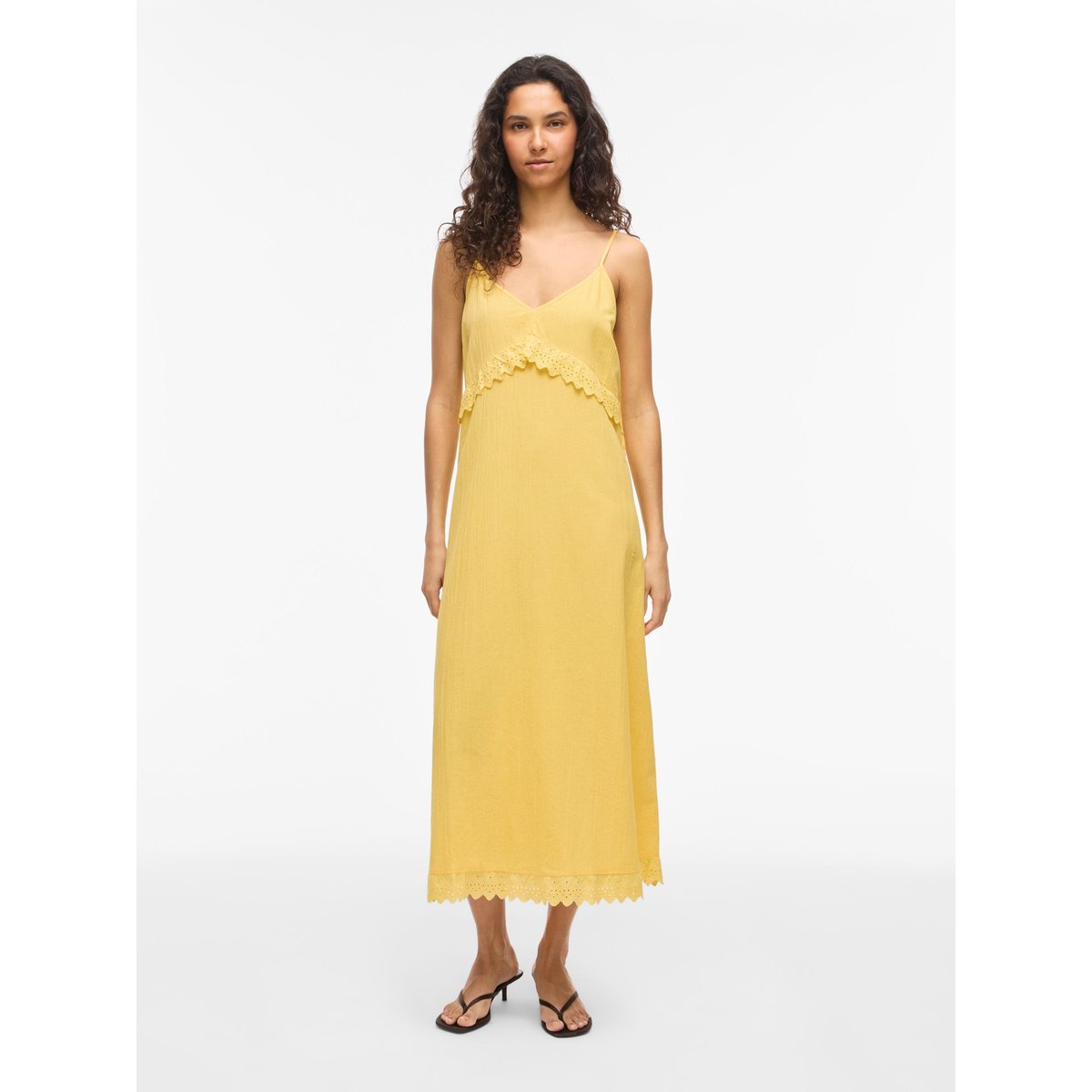 Robe Mi-Longue orange - yarrow1, VILA