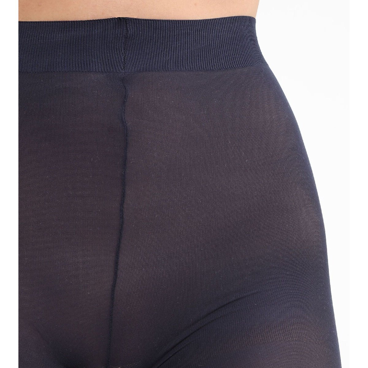 Collants opacos aveludados, 50 deniers marinho, DIM