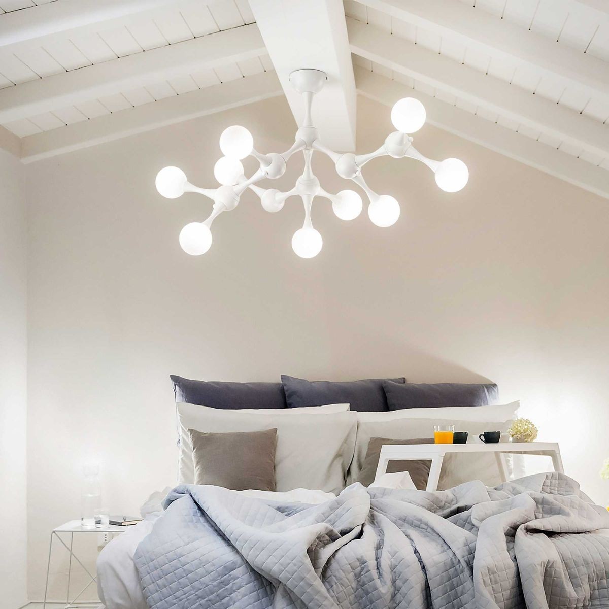 Plafonnier NODINO blanc, IDEAL LUX