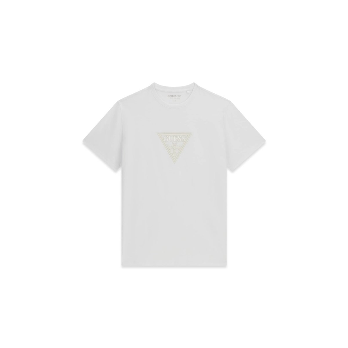 T-Shirt Avec Logo Imprimé blanc, GUESS