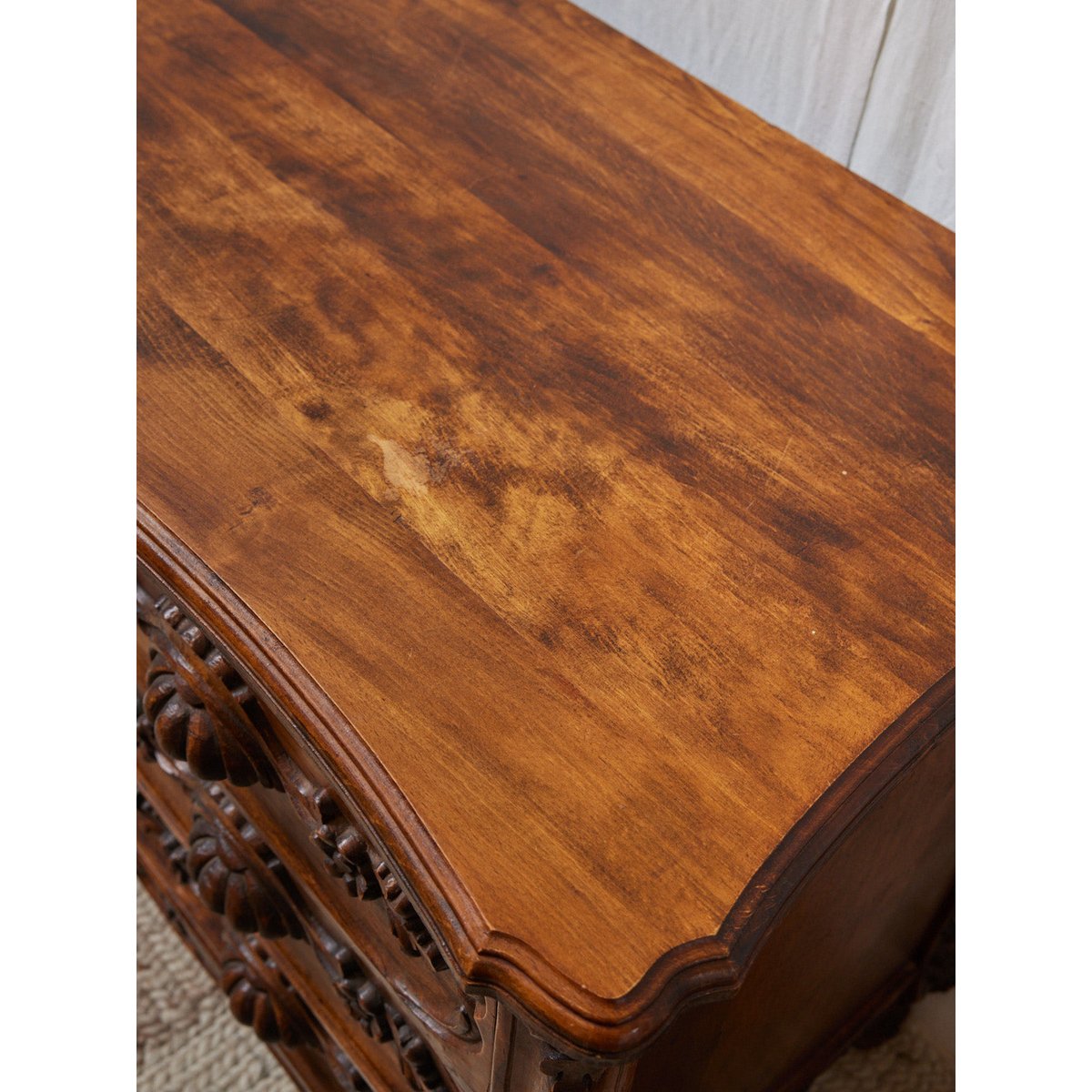 Commode provençale en bois Garance N°597 - Bon état bois foncé, DEBONGOUT