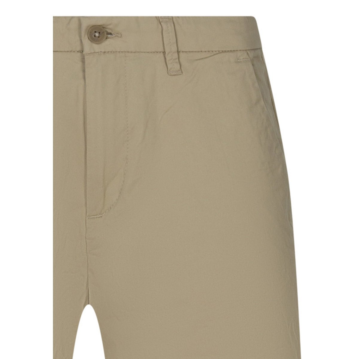 Short chino en coton marine uni avec une coupe droite et de multiples poches beige, TIMBERLAND