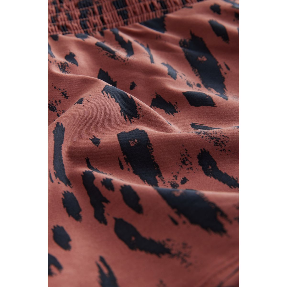 Tankini bandeau effet ventre plat froncé animal, NEXT