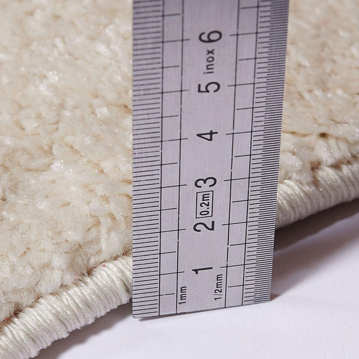 Tapis carré motif berbère LYN5 OURIKA C blanc, UN AMOUR DE TAPIS