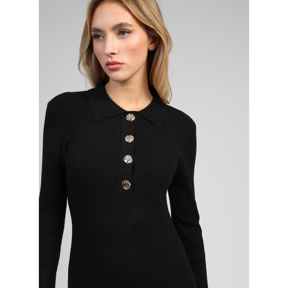 Robe Longue NABOLO noir, AN'GE