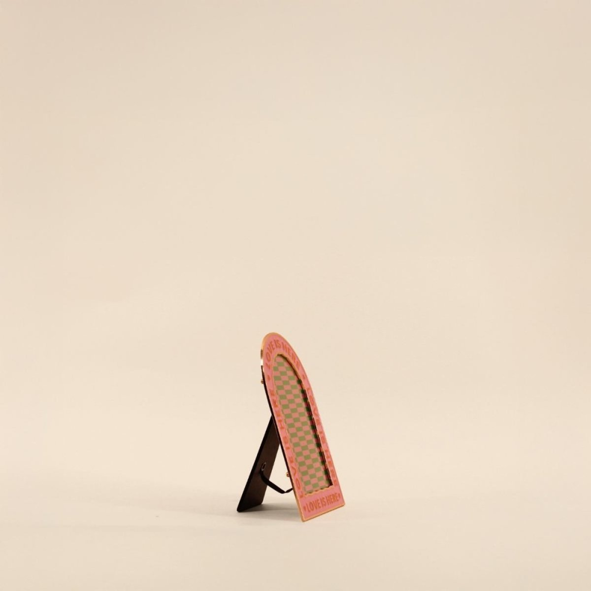 Cadre photo arche moulure 14x19cm rose, KERSTEN