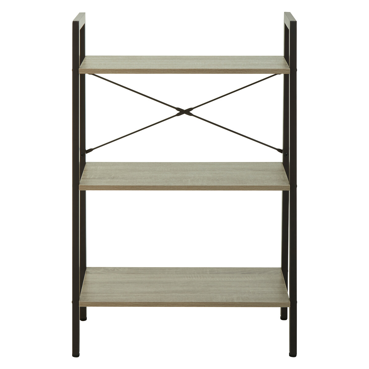 Harlan 3-Tier Ladder Shelf grey, SO'HOME