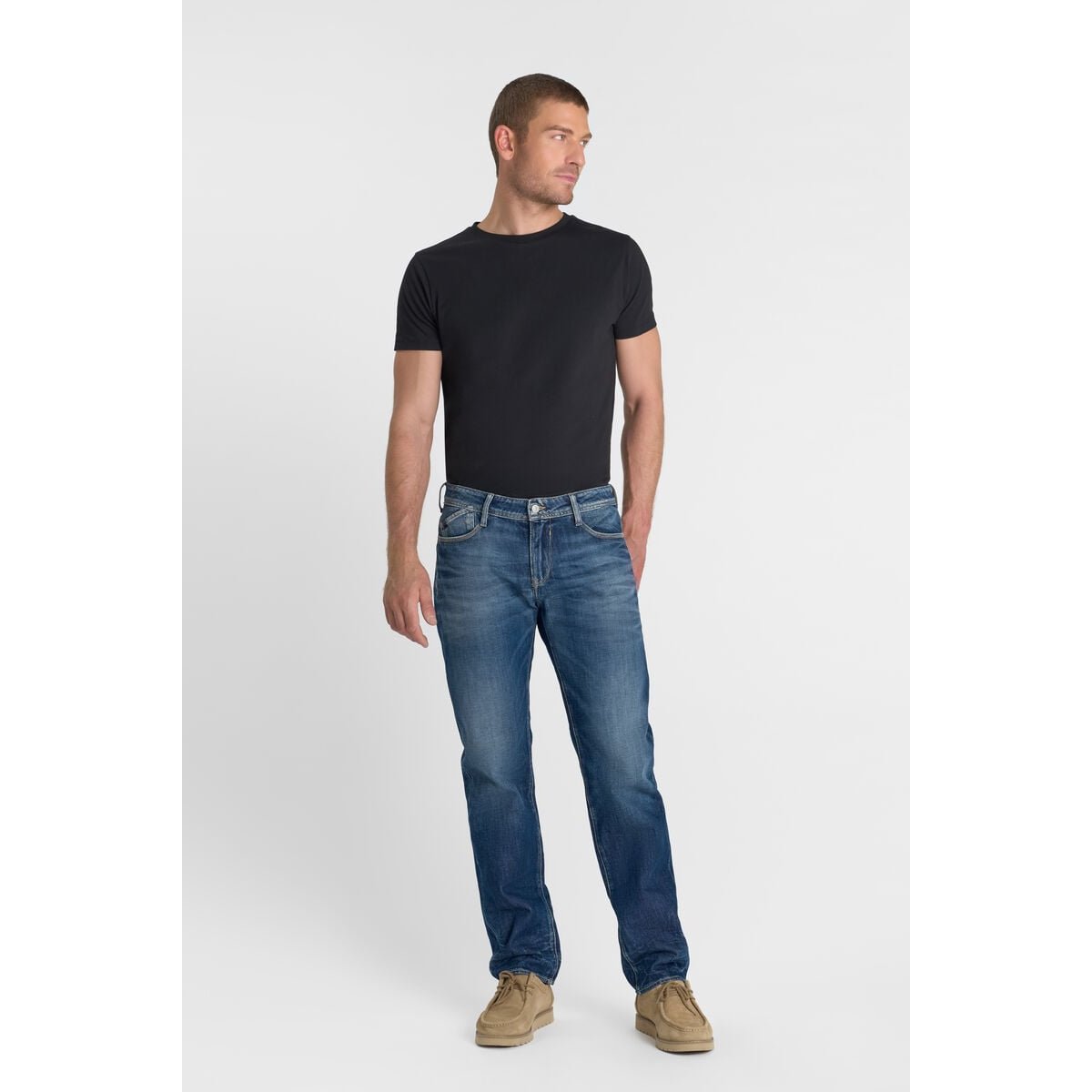 Jeans droite 800/12, longueur 34 blue, LE TEMPS DES CERISES