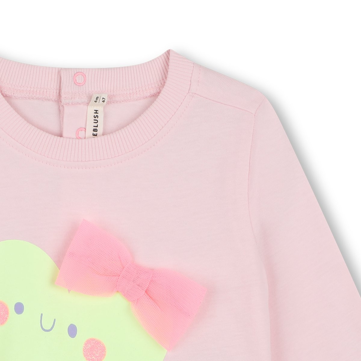 Tee-shirt manches longues rosee, BILLIEBLUSH