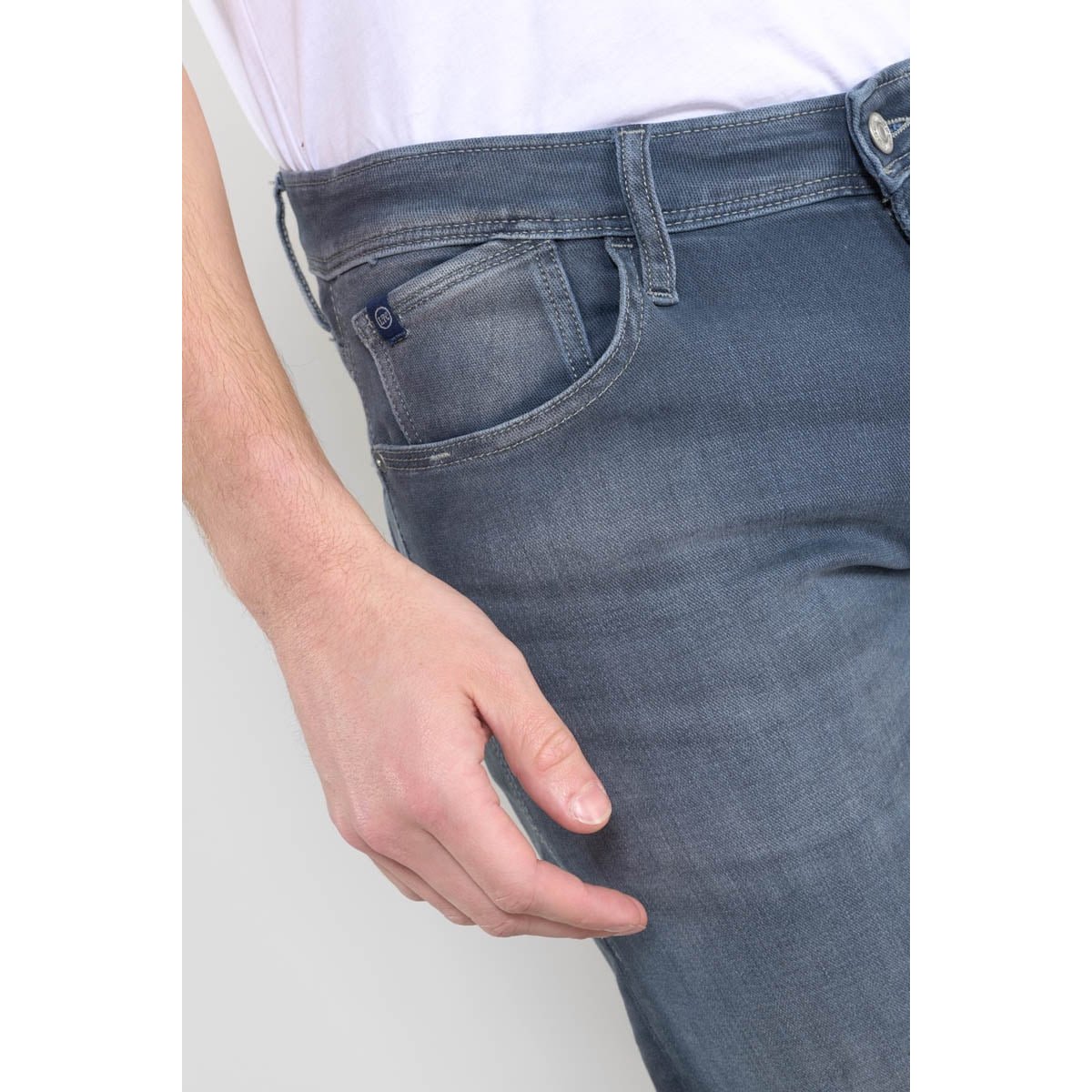 Jeans slim BLUE JOGG 700/11, longueur 34 grey / blue, LE TEMPS DES CERISES