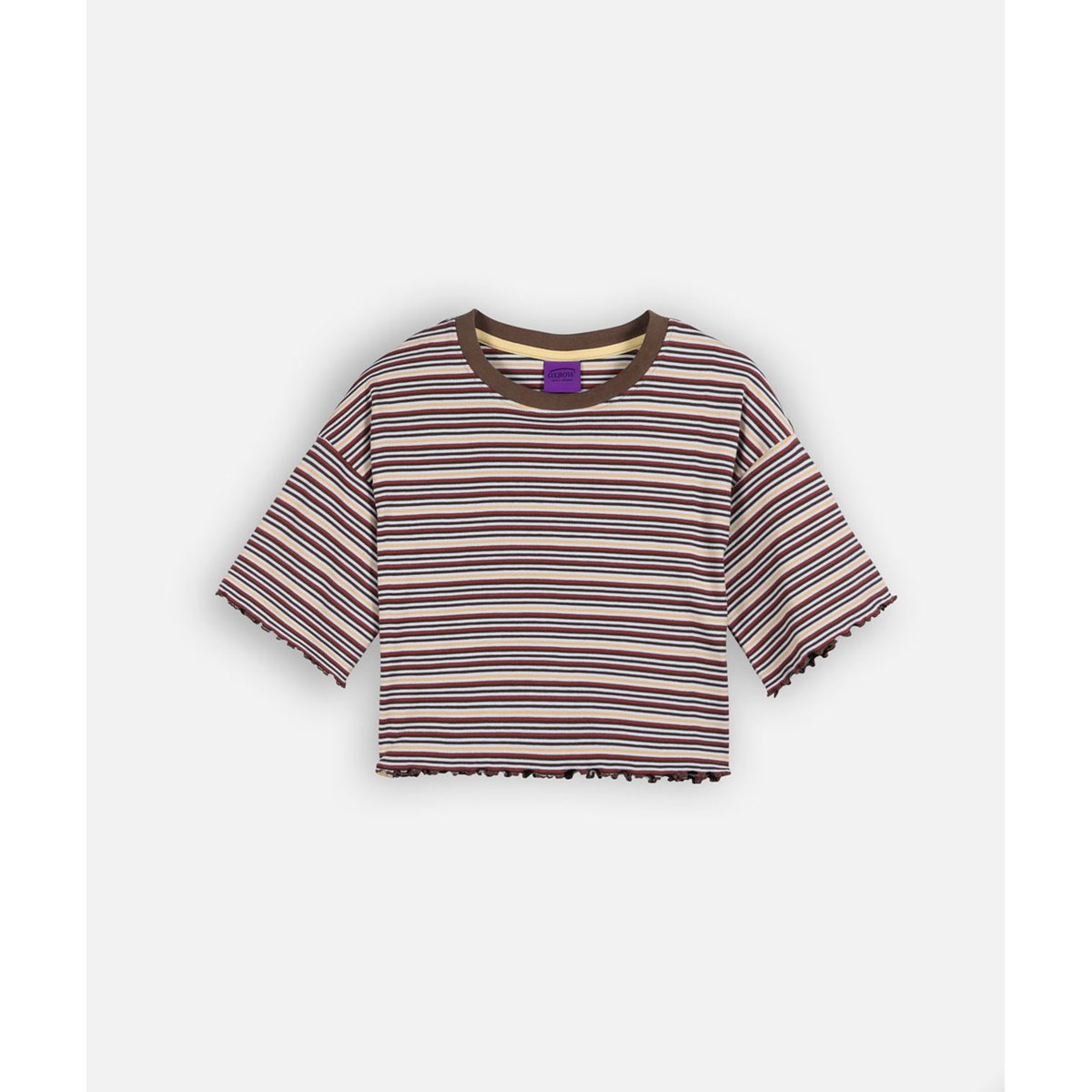 Crop top BISTRIPES driftwood, OXBOW