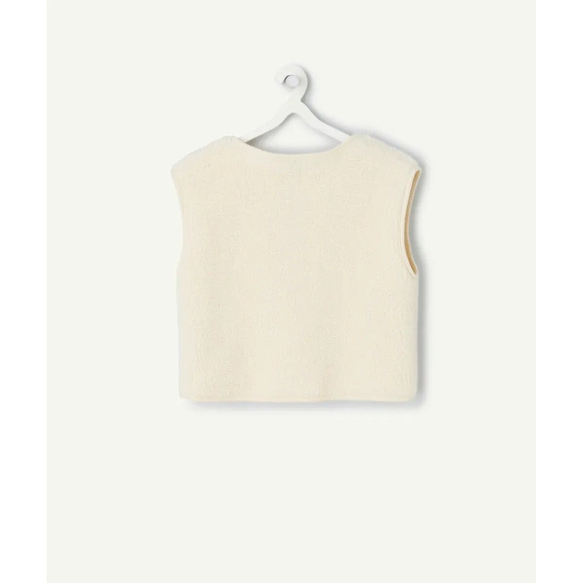 Sherpa vest ecru, TAPE A L'OEIL