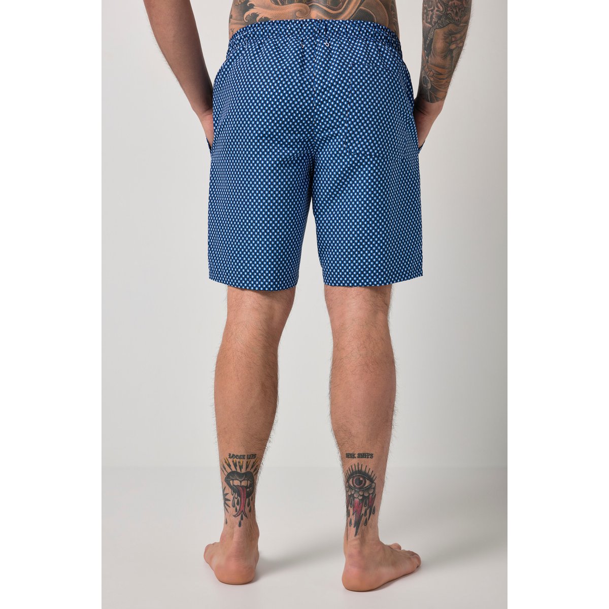Short de bain, collection Beachwear bleu lapis lazuli, JP1880
