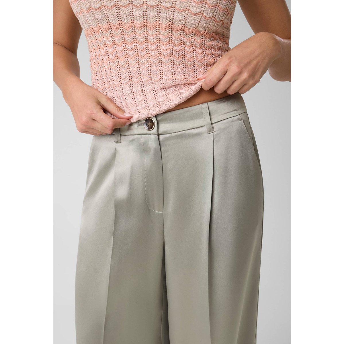 Pantalon Palazzo vert, GUESS