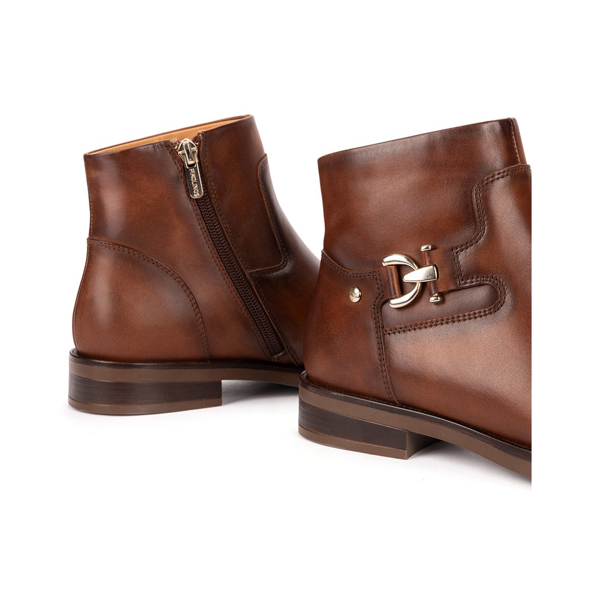 Bottines plates cuir Puertollano cuero, PIKOLINOS