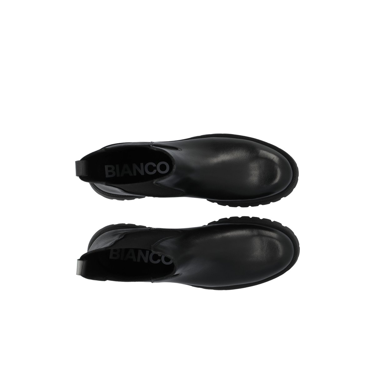Bottines Chelsea black1, BIANCO