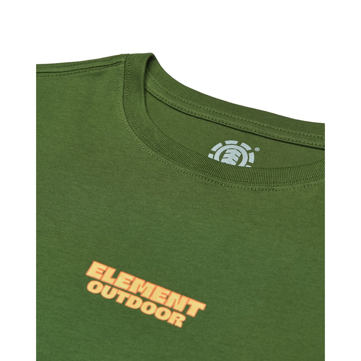 T-shirt manches longues TO THE TOP vert bronze green, ELEMENT