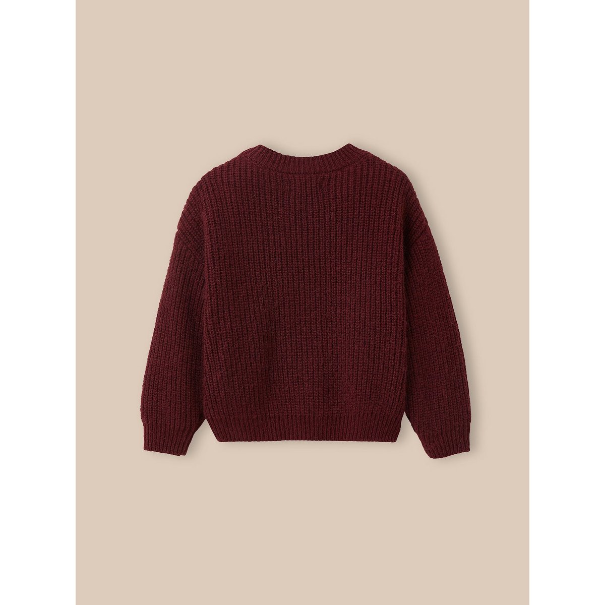 Pull élégant bordeaux, CYRILLUS