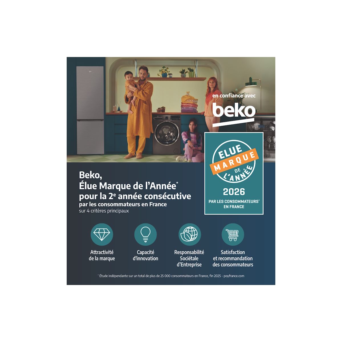Plaque gaz HIGG64123SB noir, BEKO