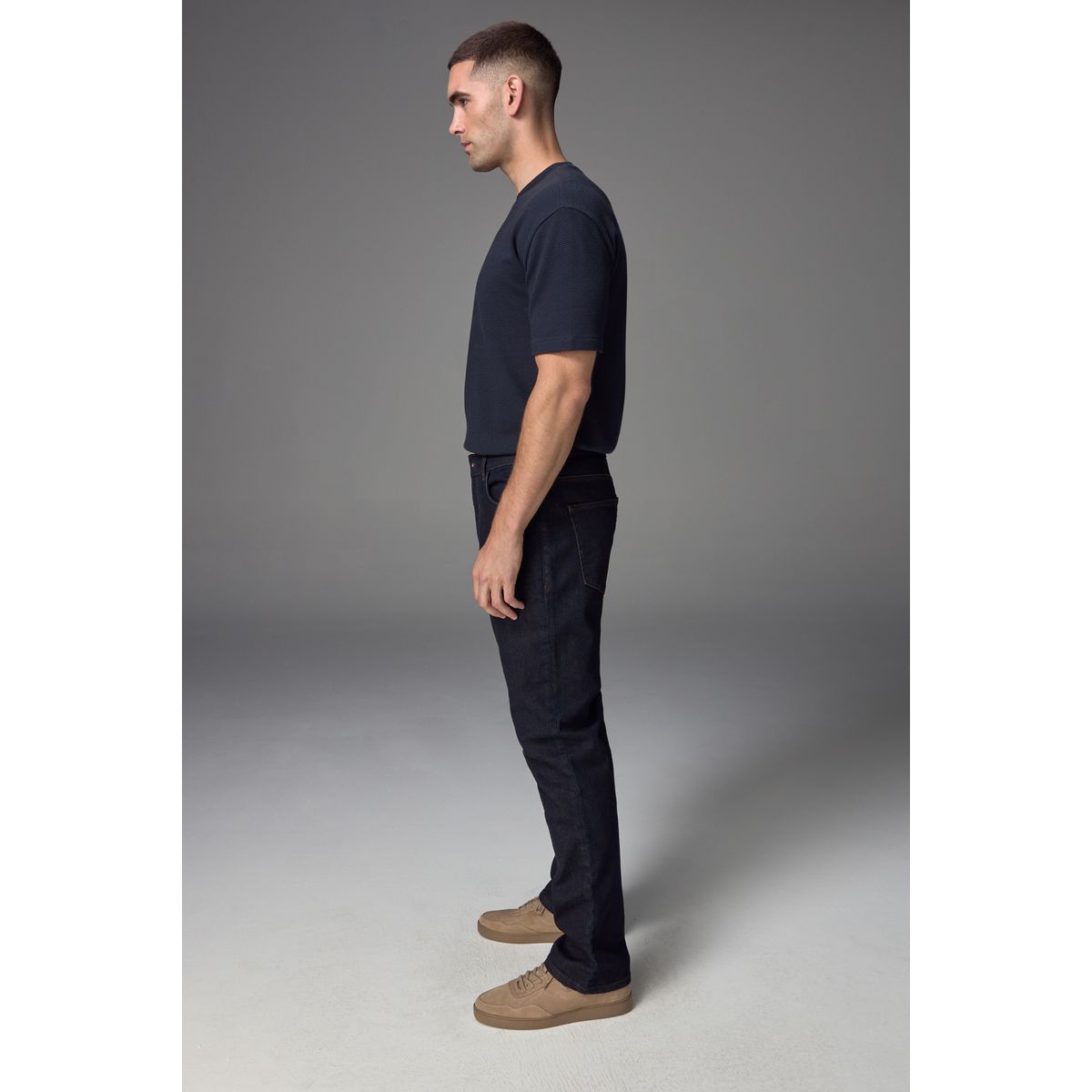 Jean bootcut stretch classique rinçage bleu indigo, NEXT