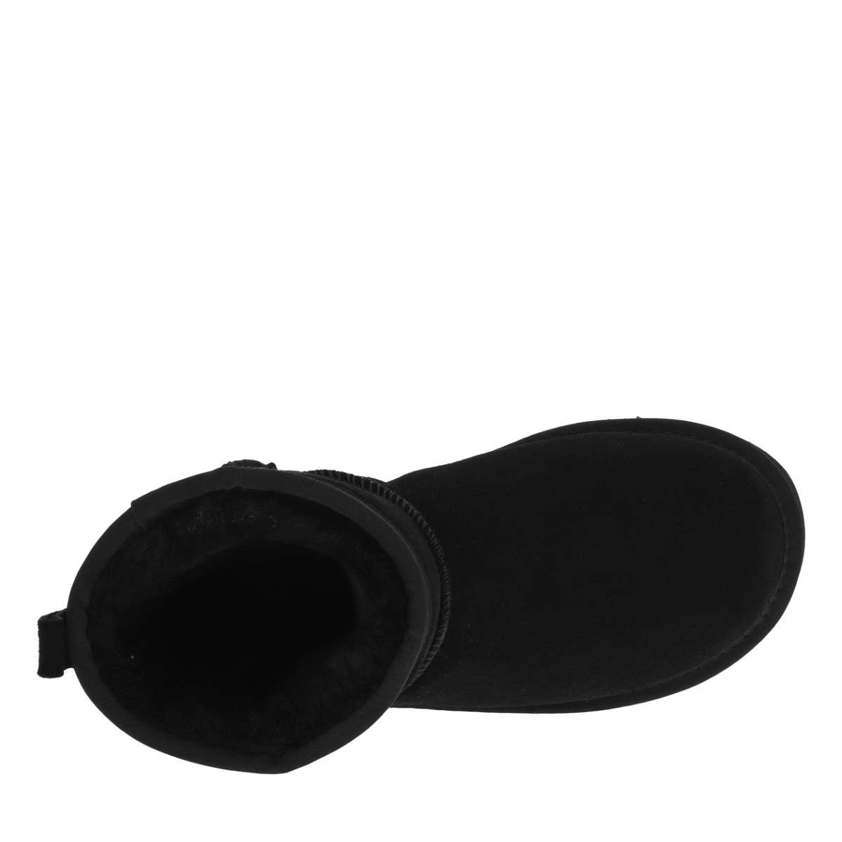 Boots cuir de vachette noir, MUSTANG