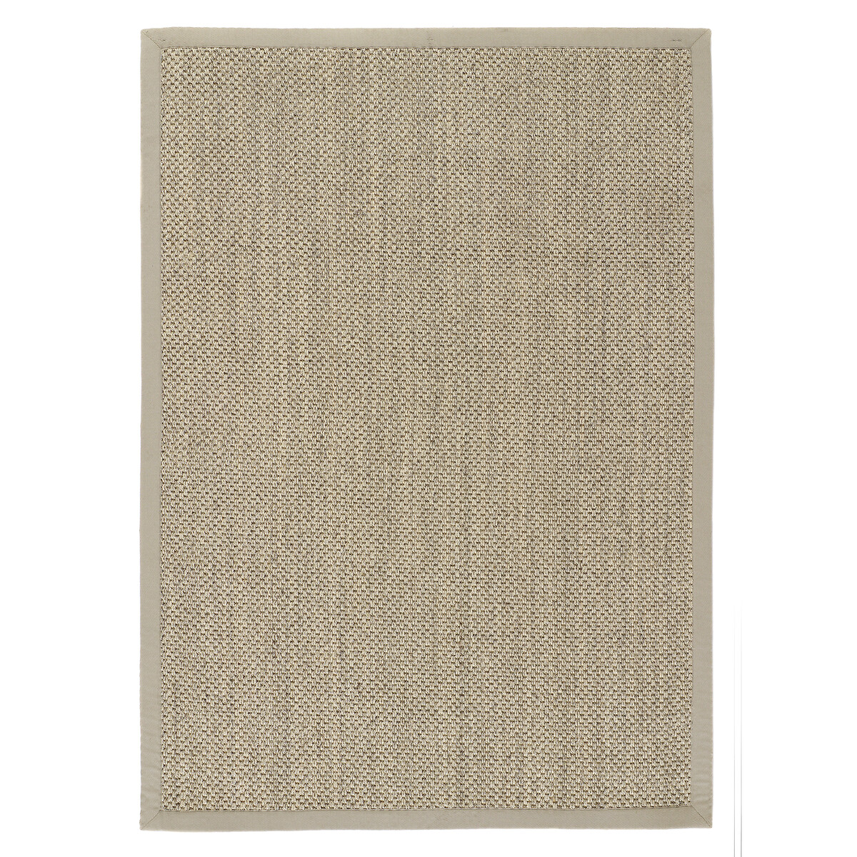 Herringbone Border Sisal Rug beige, SO'HOME