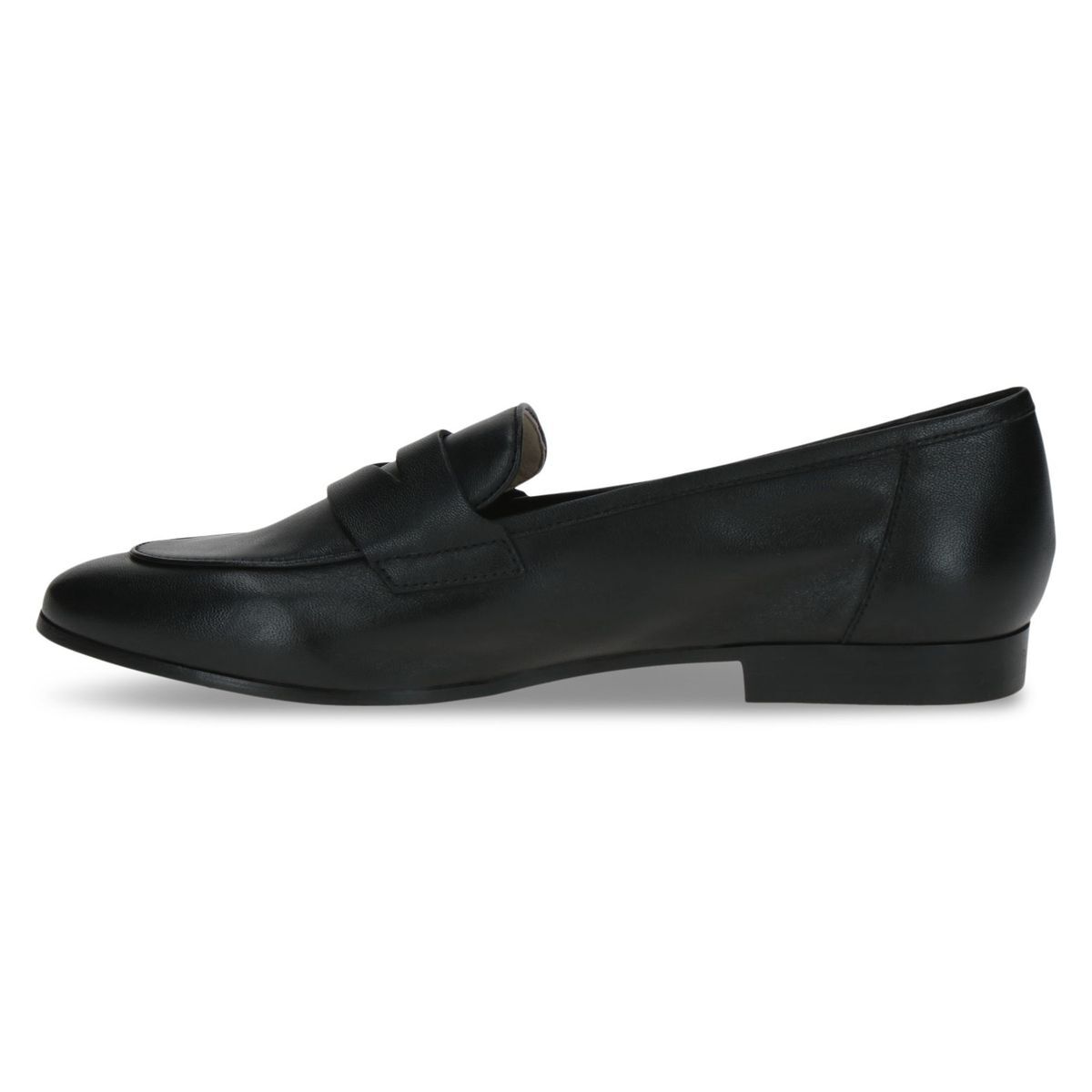 Slipper en cuir noir nappa, CAPRICE