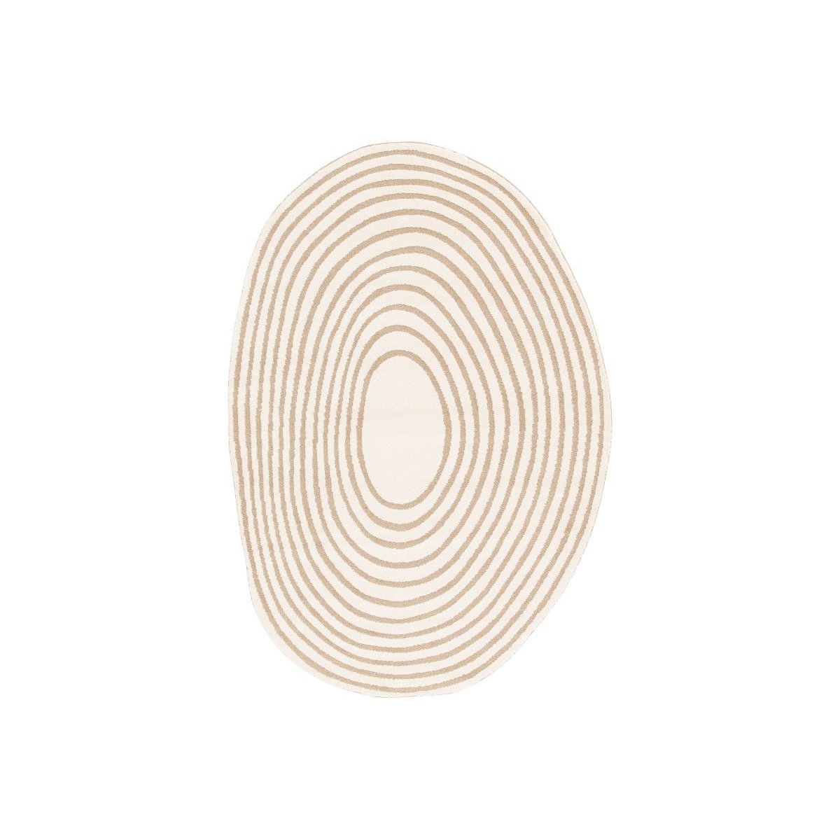 Tapis poils poils courts style , BRIAC marron, BOBOCHIC