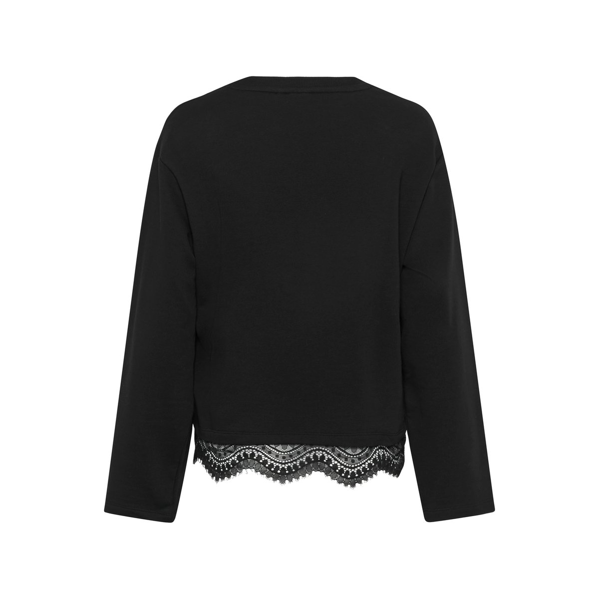 Sweatshirt noir black deep, KAFFE