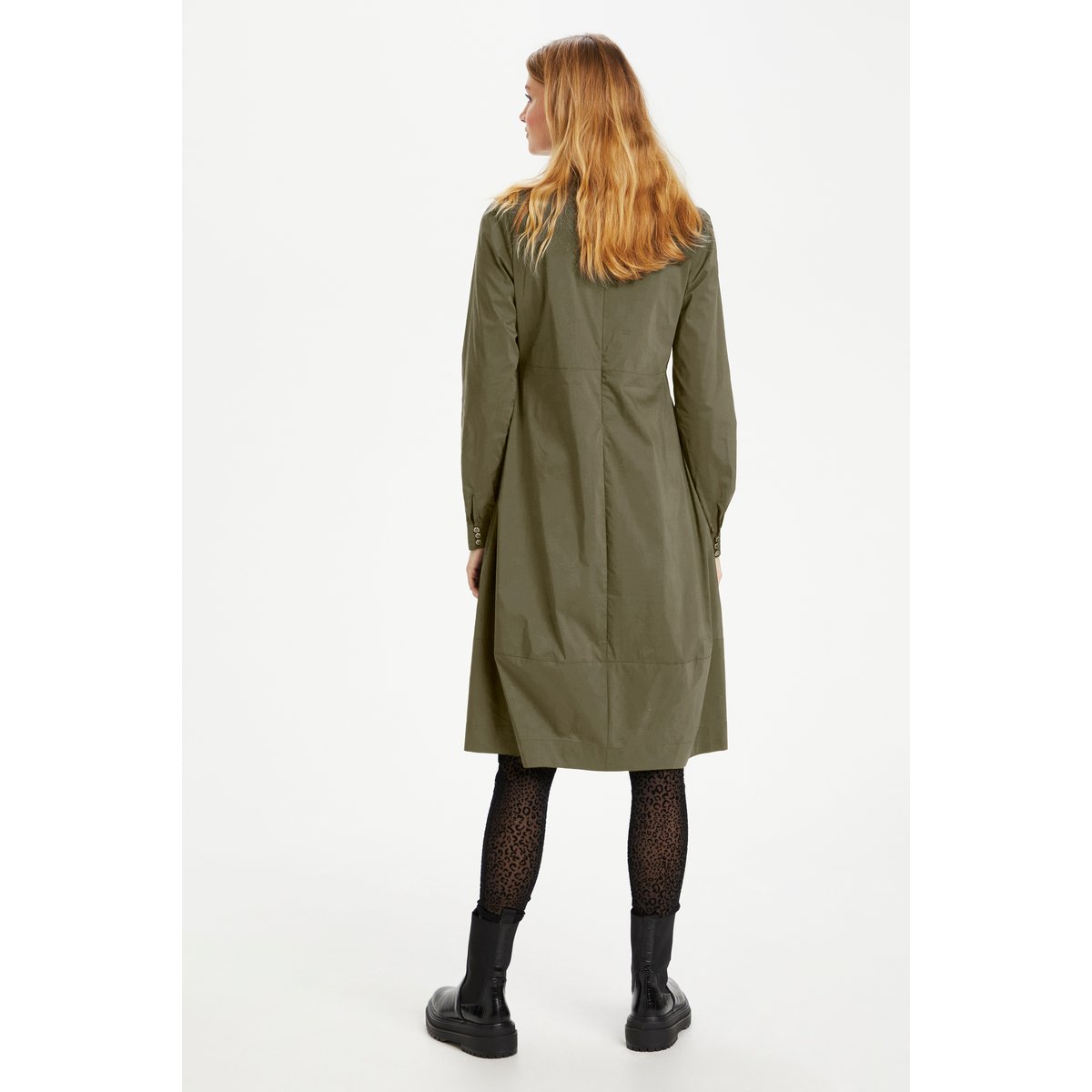 Robe vert burnt olive, CULTURE