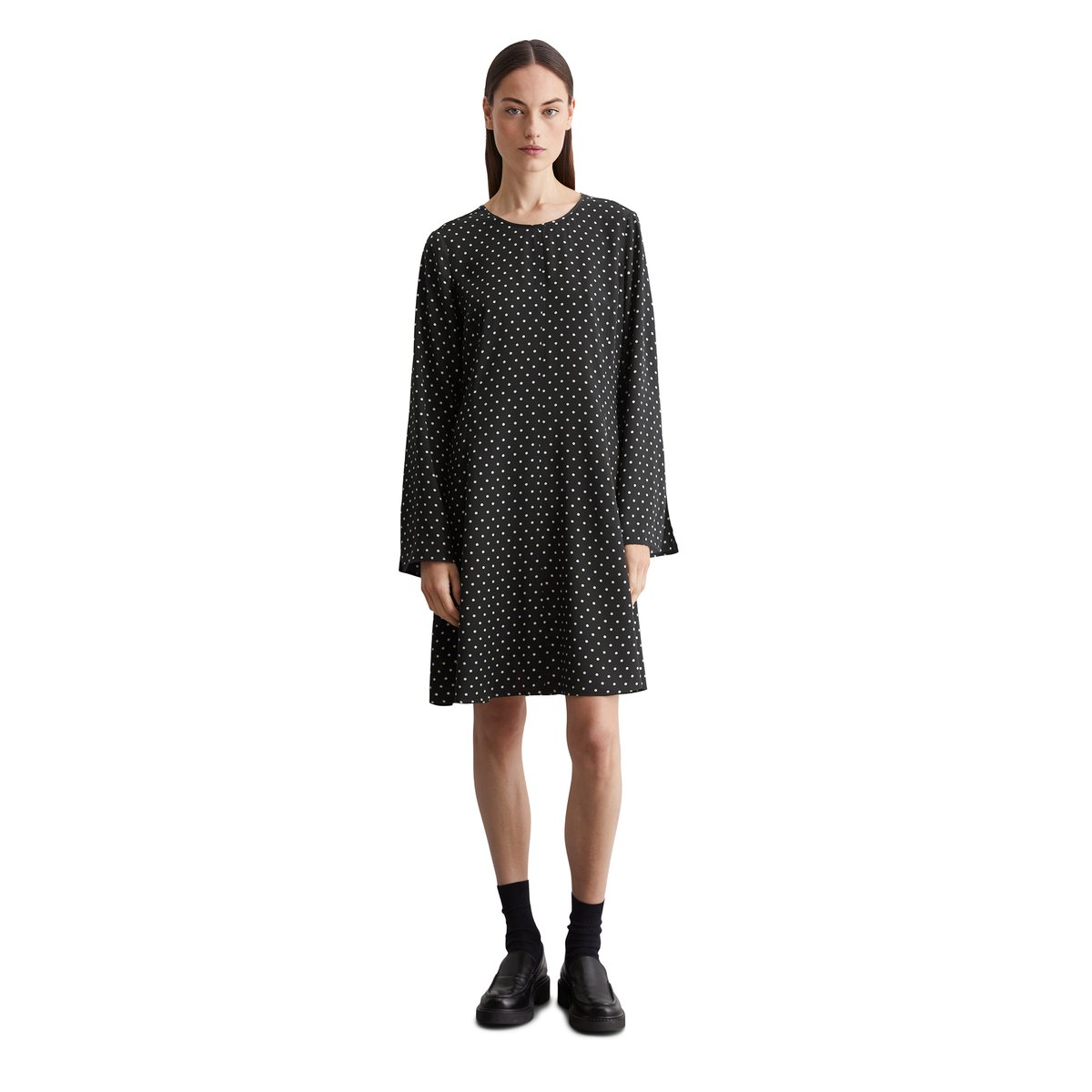 Robe courte regular en LENZING™ ECOVERO™ multicolor, MARC O'POLO