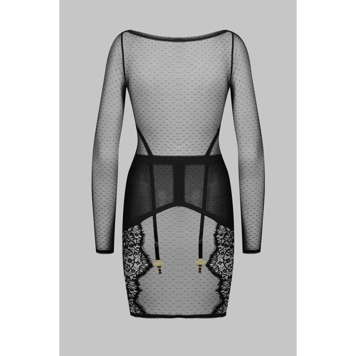 Robe INSPIRATION DIVINE noir, MAISON CLOSE