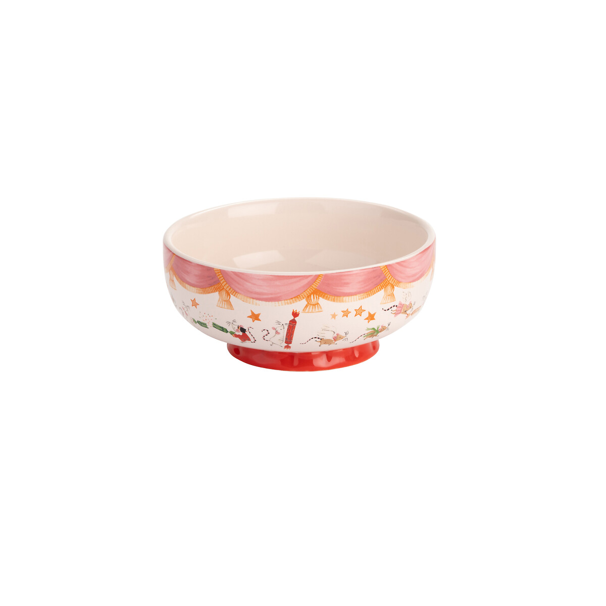 Set of 2 Nutcracker Footed Dessert Bowls multi-coloured, CATH KIDSTON