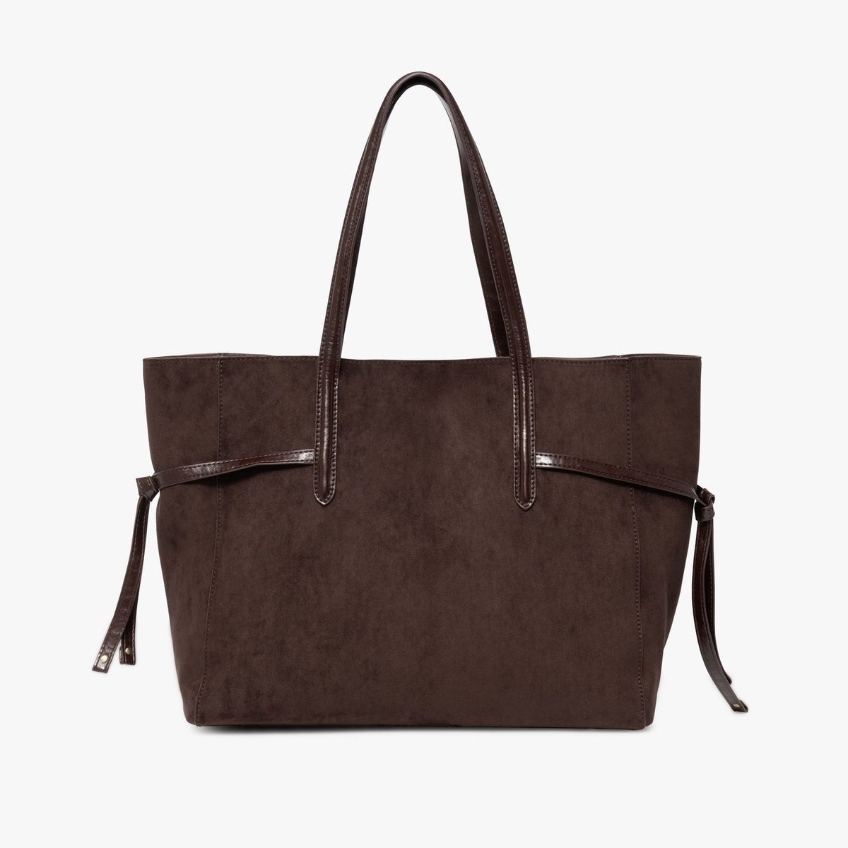 Sac Cabas MELUSINE cabas ceinturé chocolat, BOCAGE