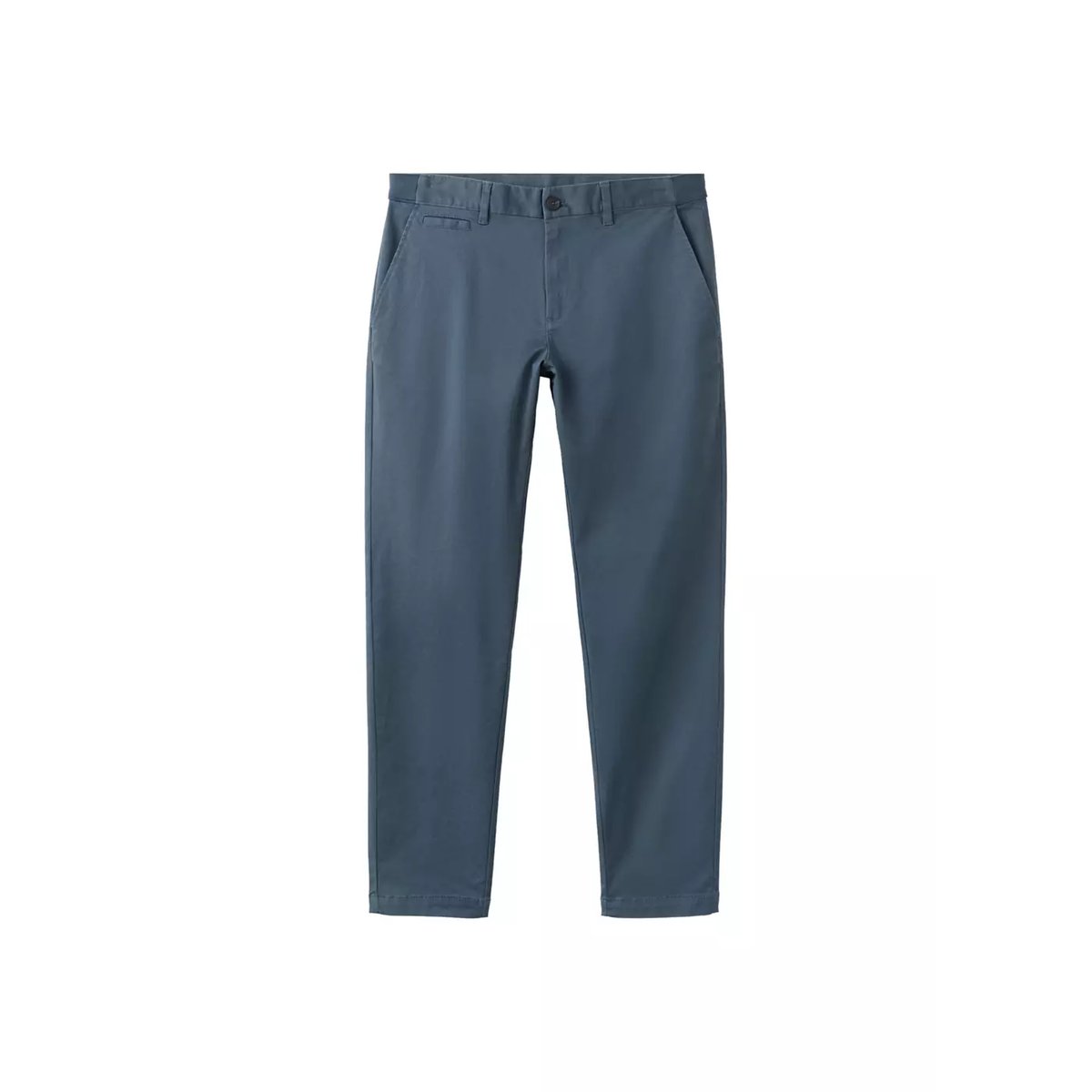 Pantalon Prato chino slim fit cropped bleu indigo, MANGO MAN