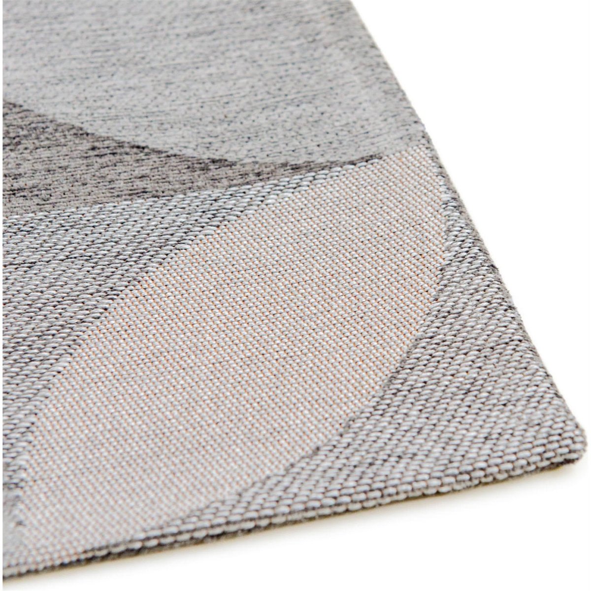 Tapis rectangulaire int. extérieur, RONDO gris clair et gris anthracite, RECOLLECTION