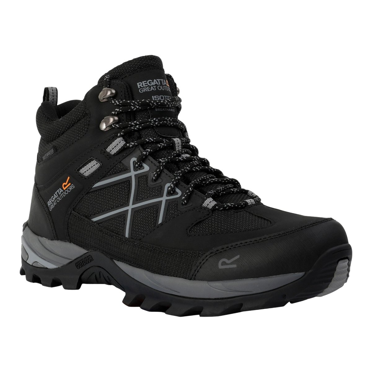 Bottines de marche SAMARIS noir / anthracite, REGATTA