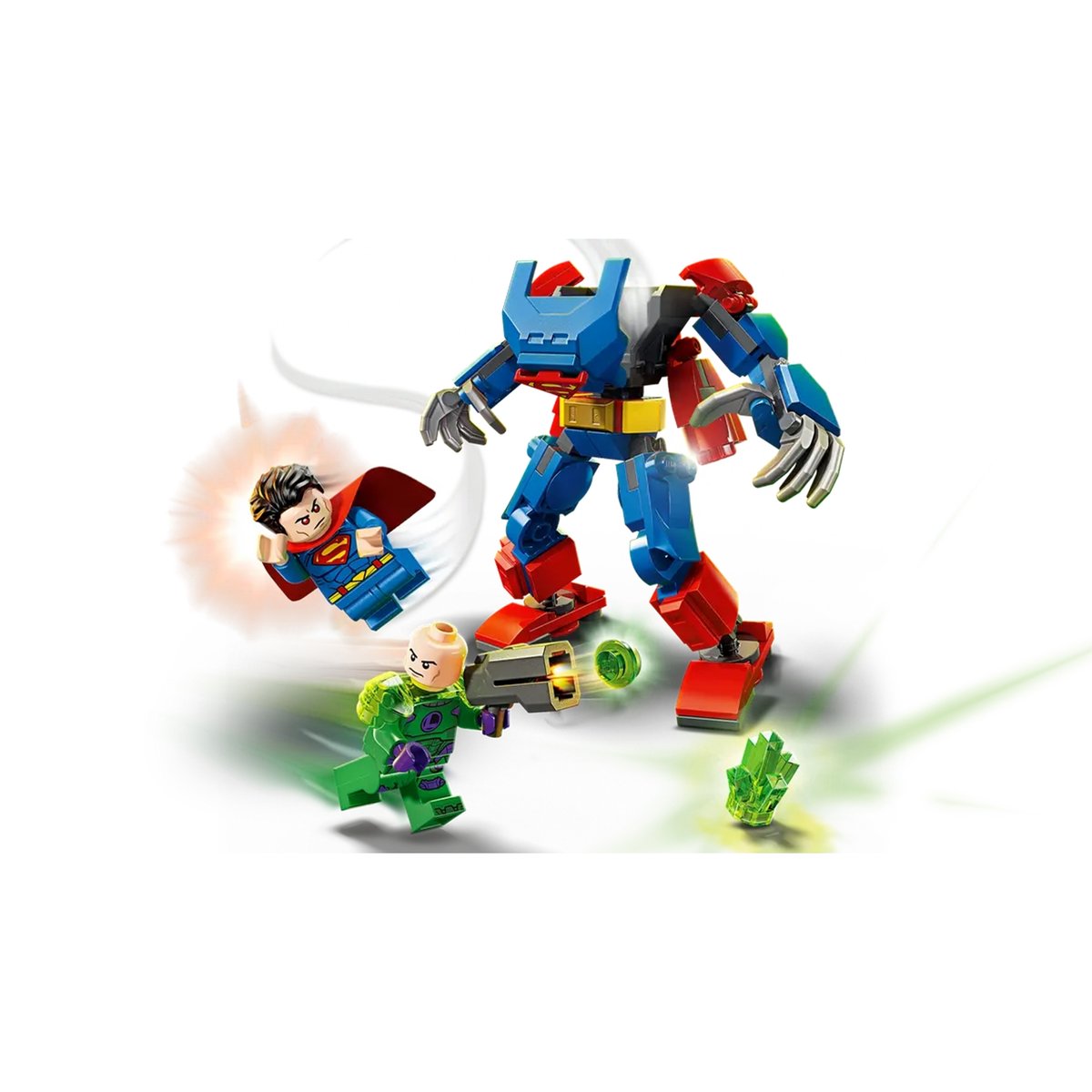 LEGO DC Comics - Le robot de Superman contre Lex Luthor - 76302 multicolore, LEGO