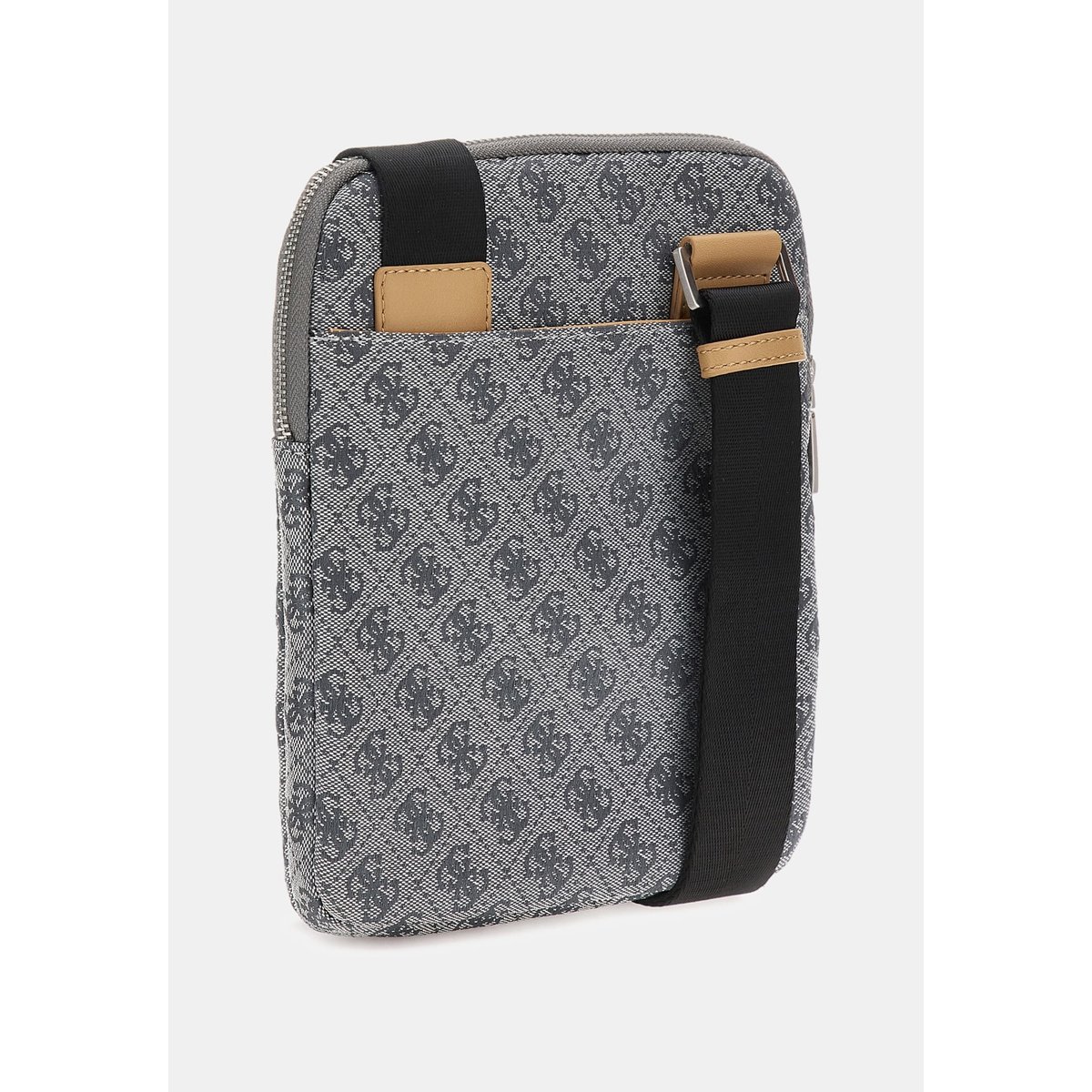 Sac À Bandoulière Milano Logo 4G gris, GUESS