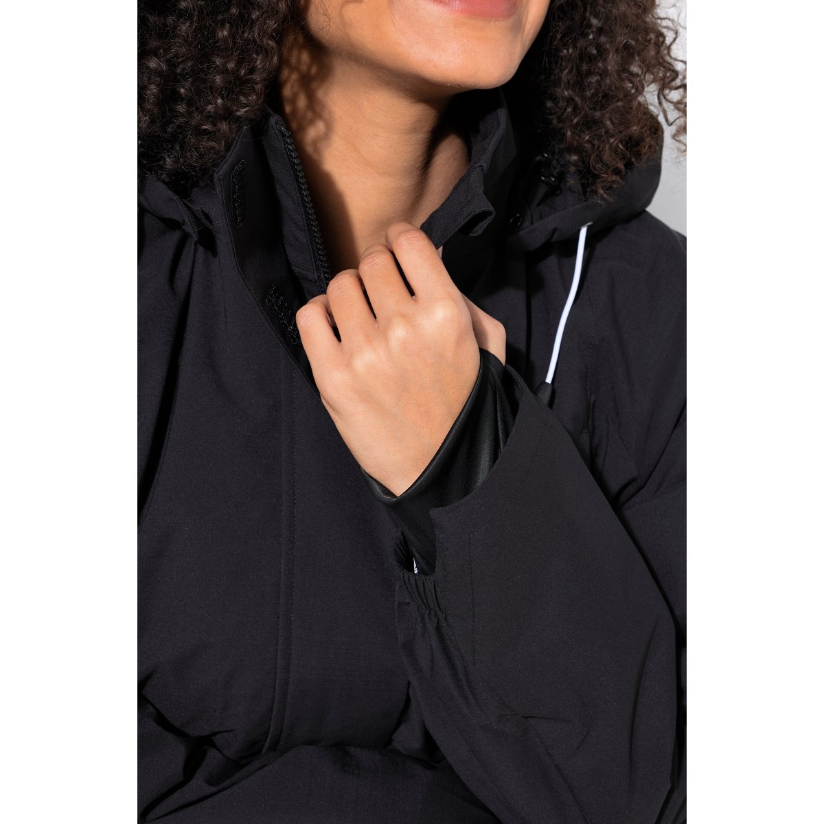 Veste technique HYPRAR longue noir, ULLA POPKEN