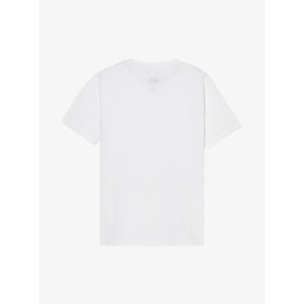 T-shirt met korte mouwen en print vooraan wit, QUIKSILVER