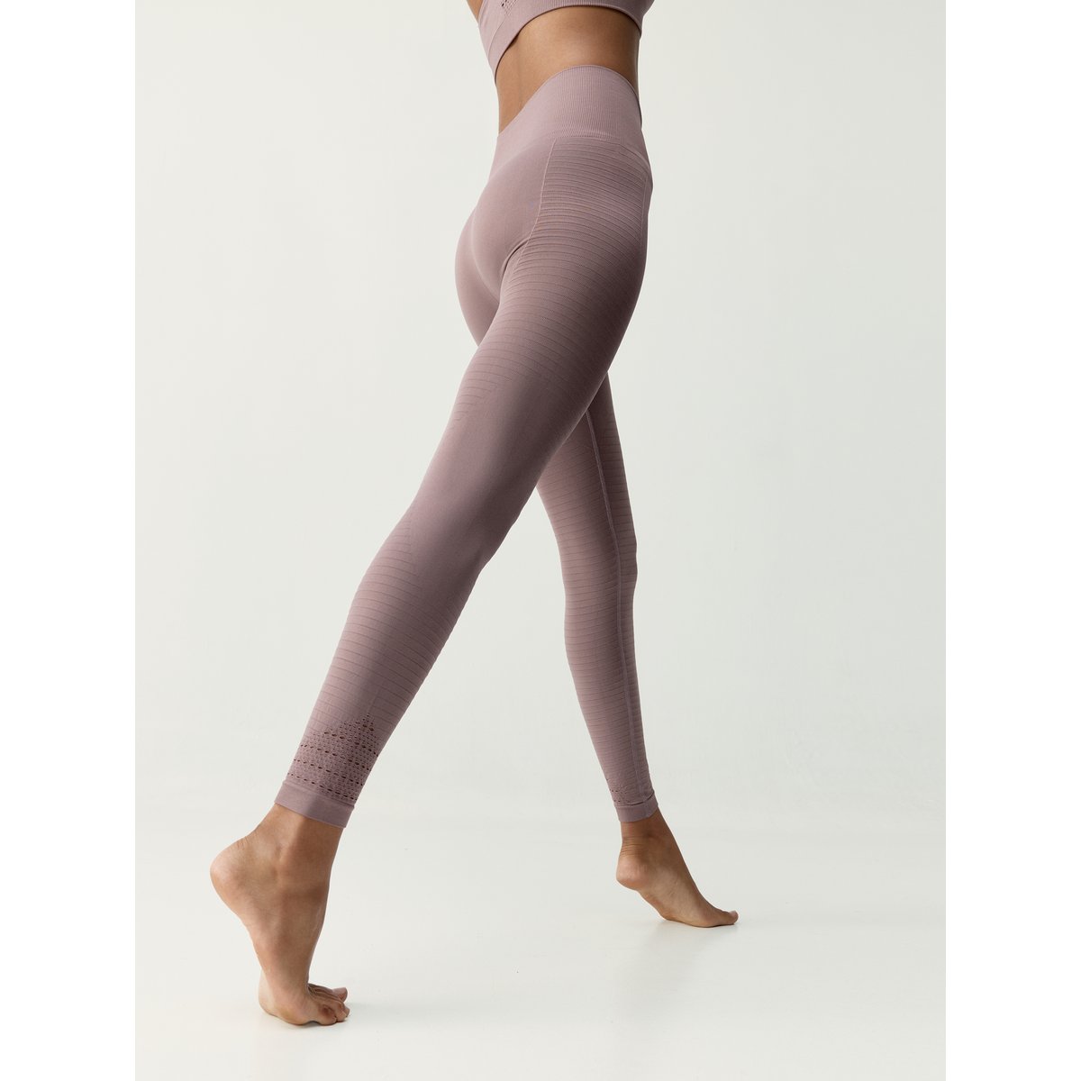 Legging de sport Long Seamless HATHA rose, BORN