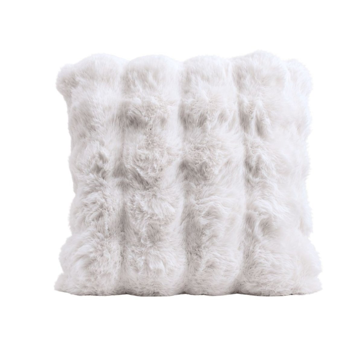 Coussin duvet 3D 45x45cm blanc, ORNAMI
