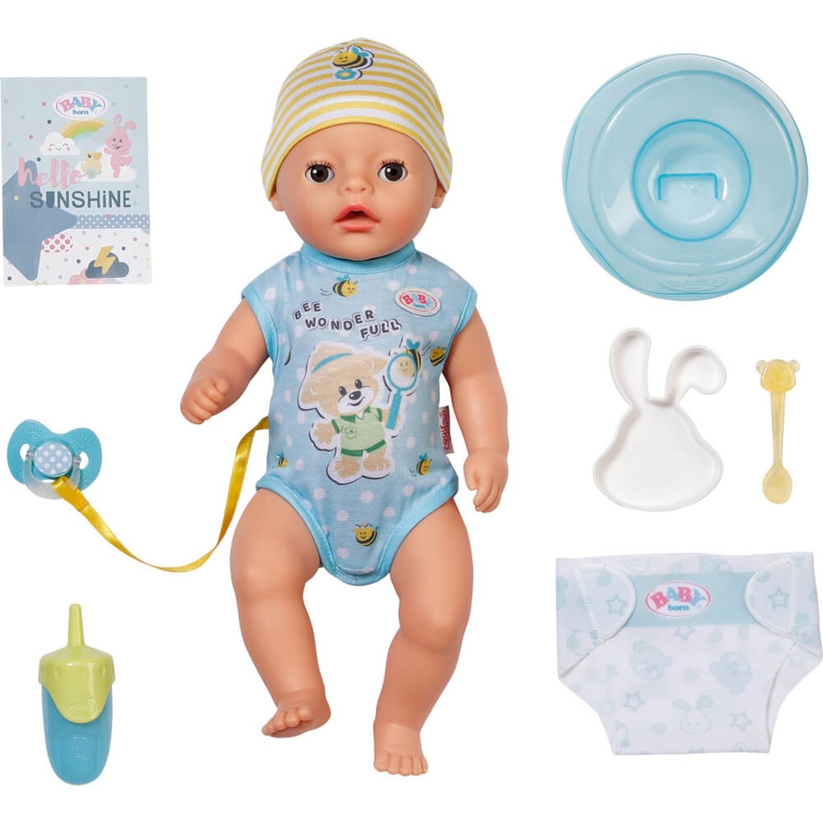 Baby born Poupée Lukas 36 cm multicolore, ZAPF CREATION