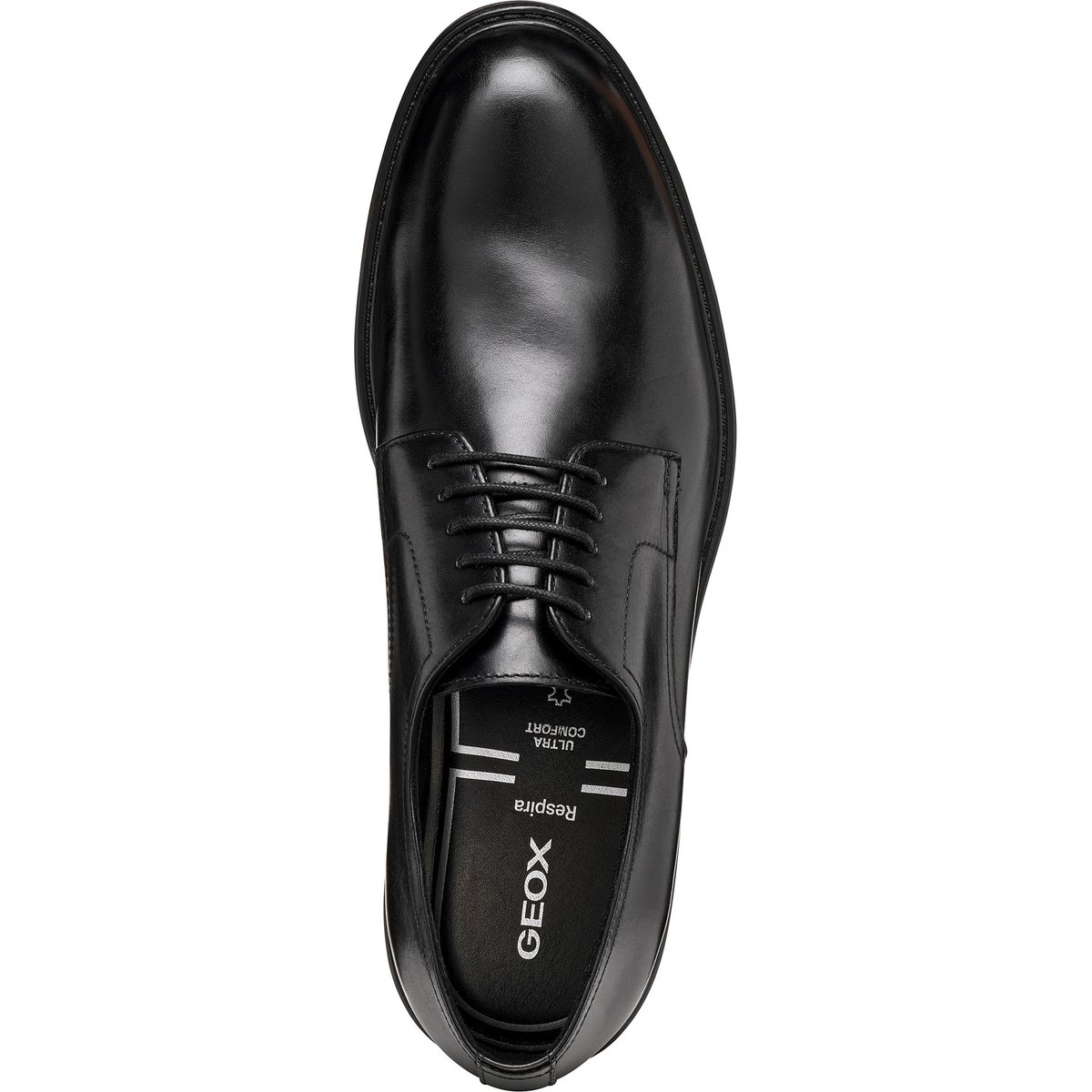 Derbies U WALK PLEASURE B noir, GEOX