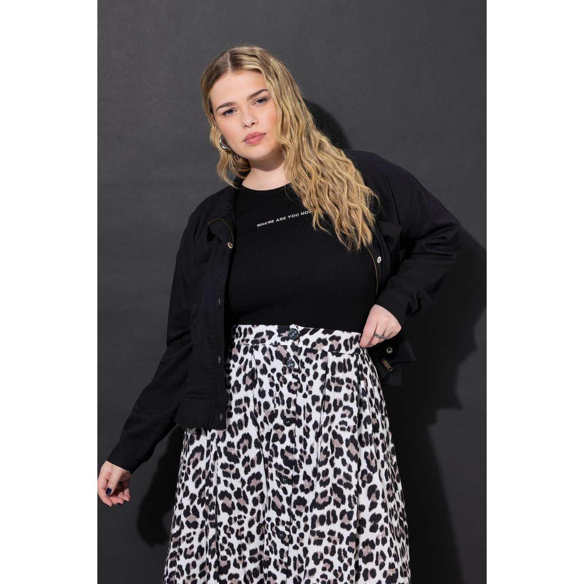 Veste en lin mélangé, coupe Boxy Shape noir, STUDIO UNTOLD