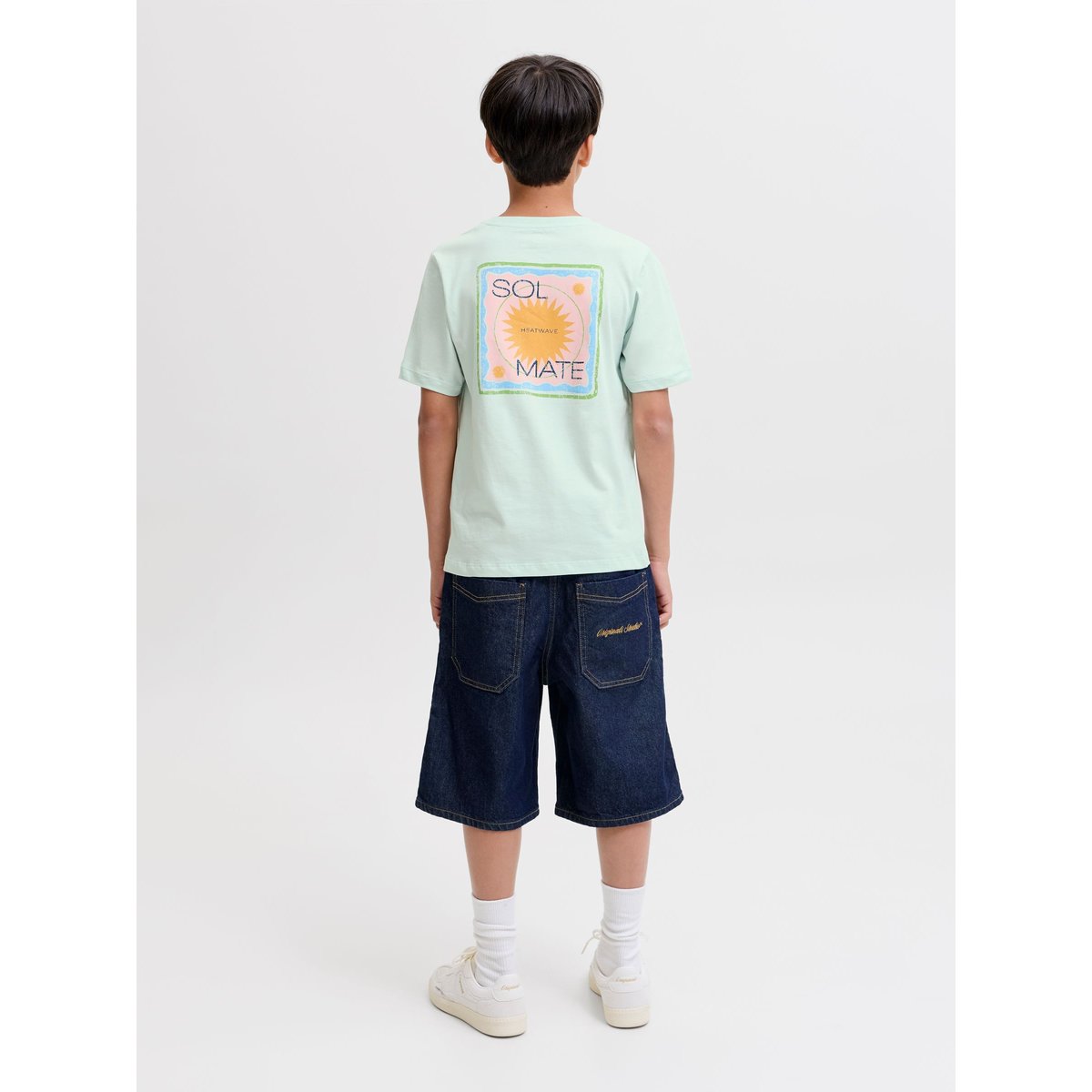 T-Shirt pale blue, JACK & JONES JUNIOR