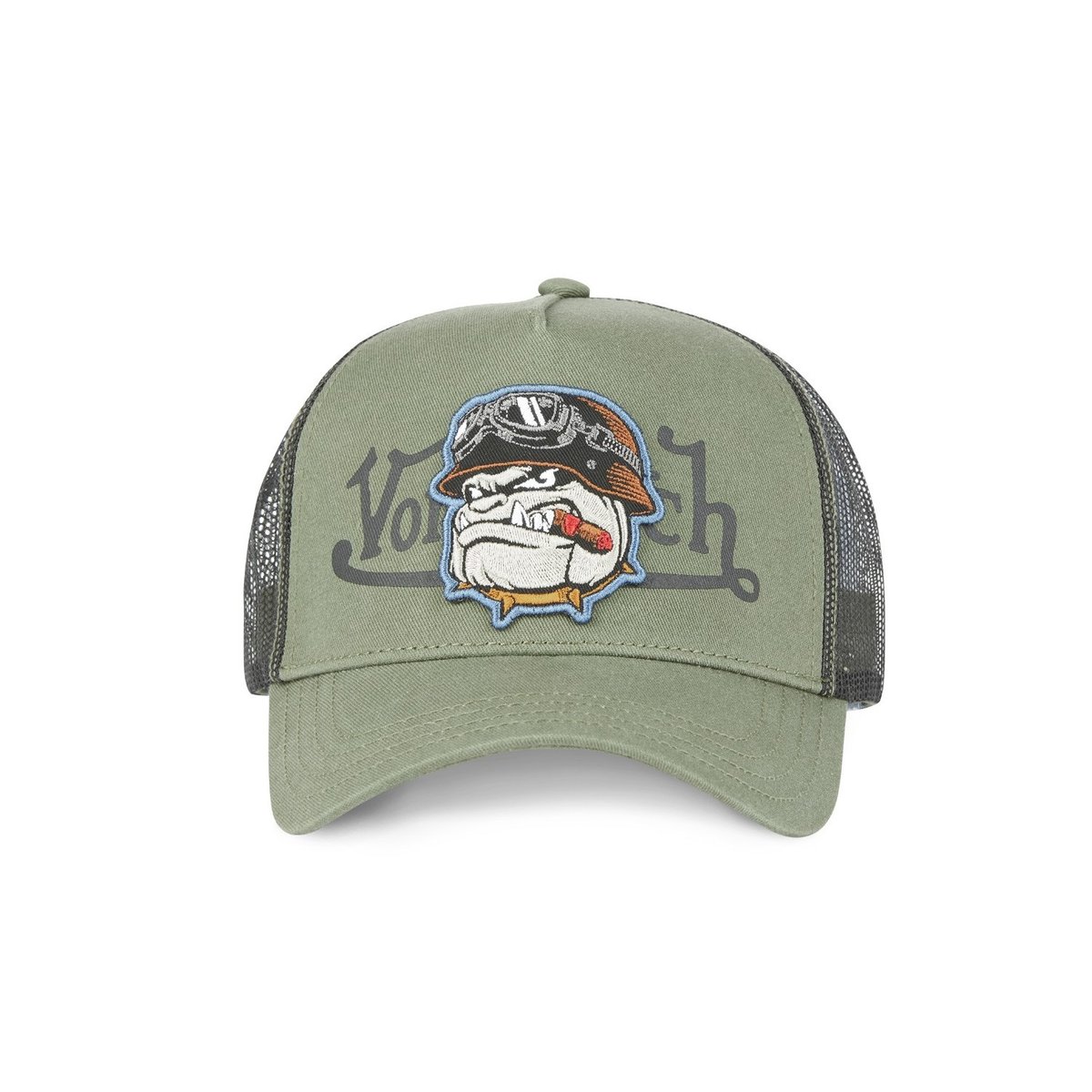 Casquette Trucker Bull vert, VON DUTCH